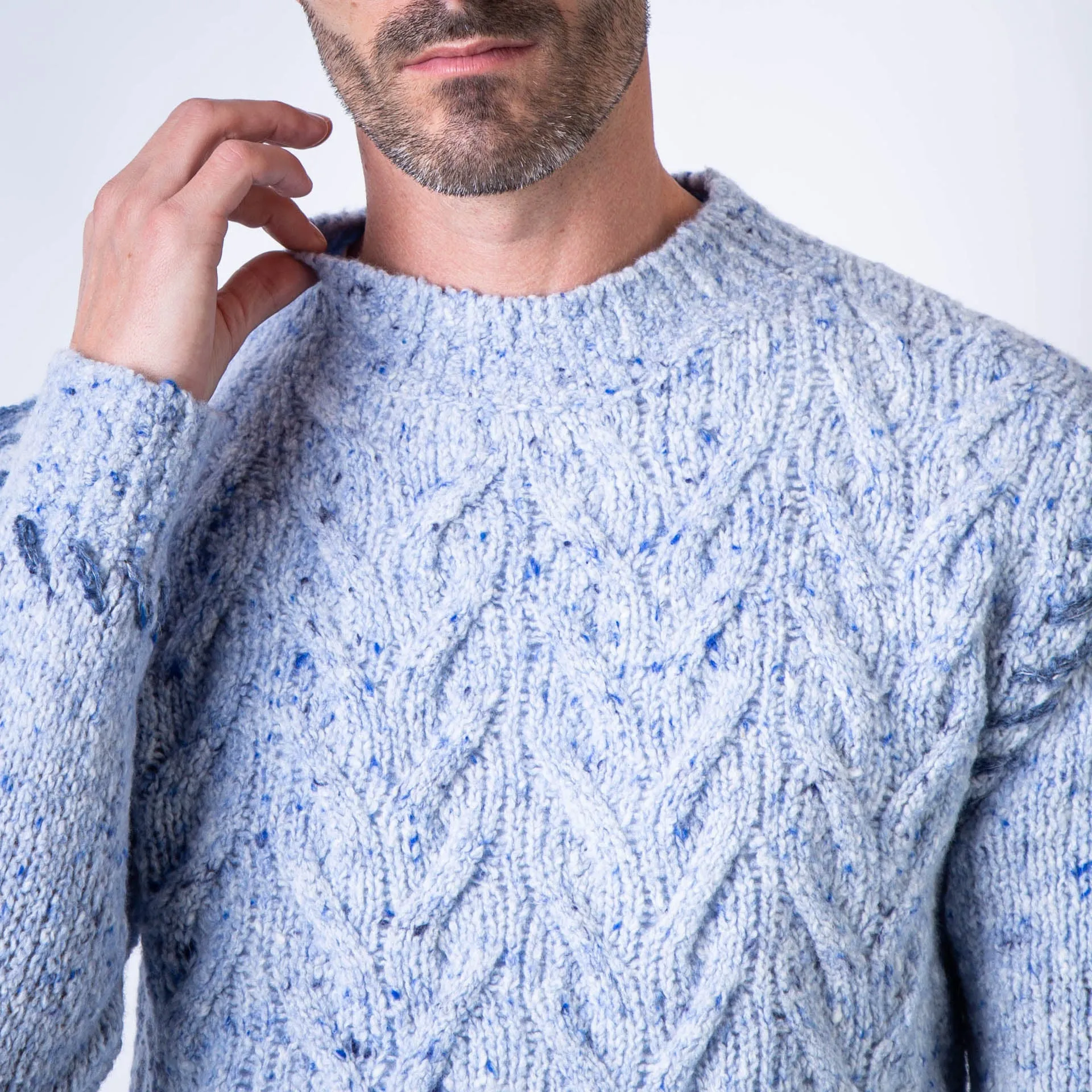 FUMAGALLI SWEATER  FU170335 BLU 29 SKY BLUE