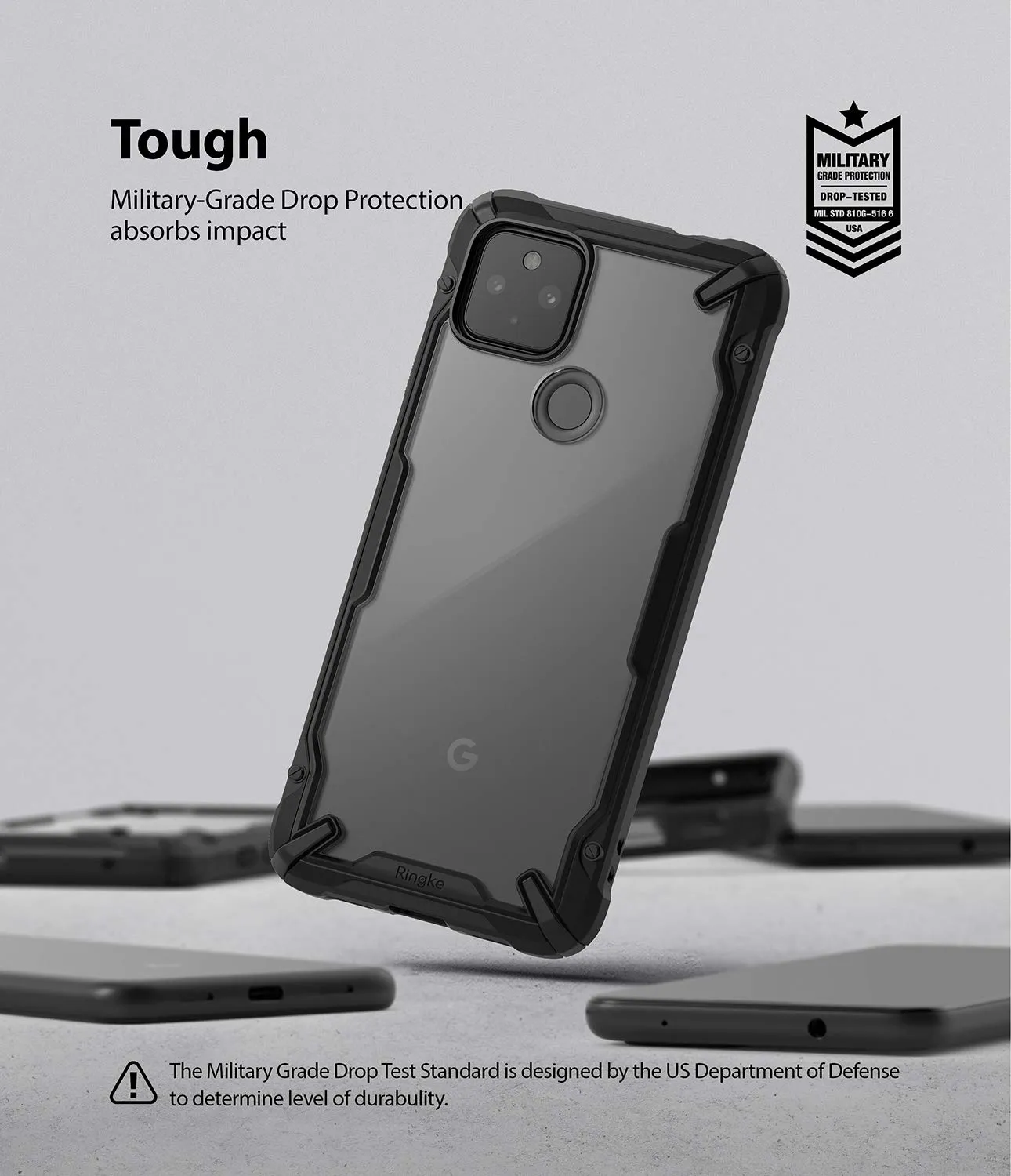 Google Pixel 4a 5G Back Cover Case | Fusion X - Black