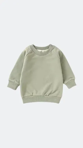 Green Organic Cotton Sweater