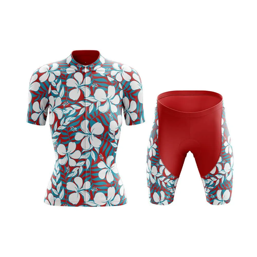 Hawaiian (Red) Club Cycling Kit