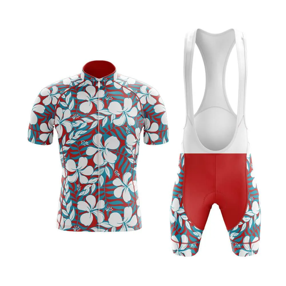 Hawaiian (Red) Club Cycling Kit