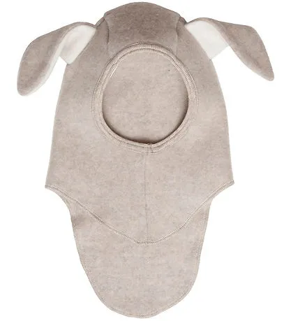 HutteliHut MINI HARE Balaclava Ears Soft Wool Camel