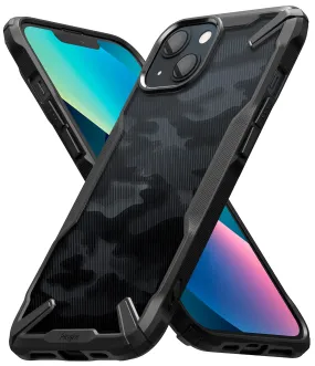 iPhone 13 Back Cover Case | Fusion X Design- Camo Black