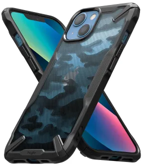 iPhone 13 Mini Back Cover Case | Fusion X Design - Camo Black