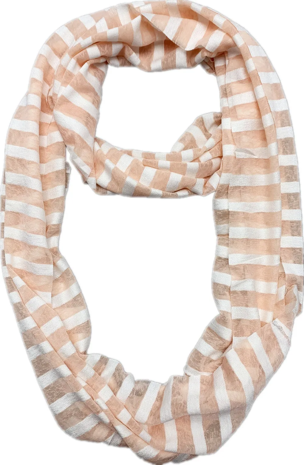 JC012101 Stripe Infinity Scarf