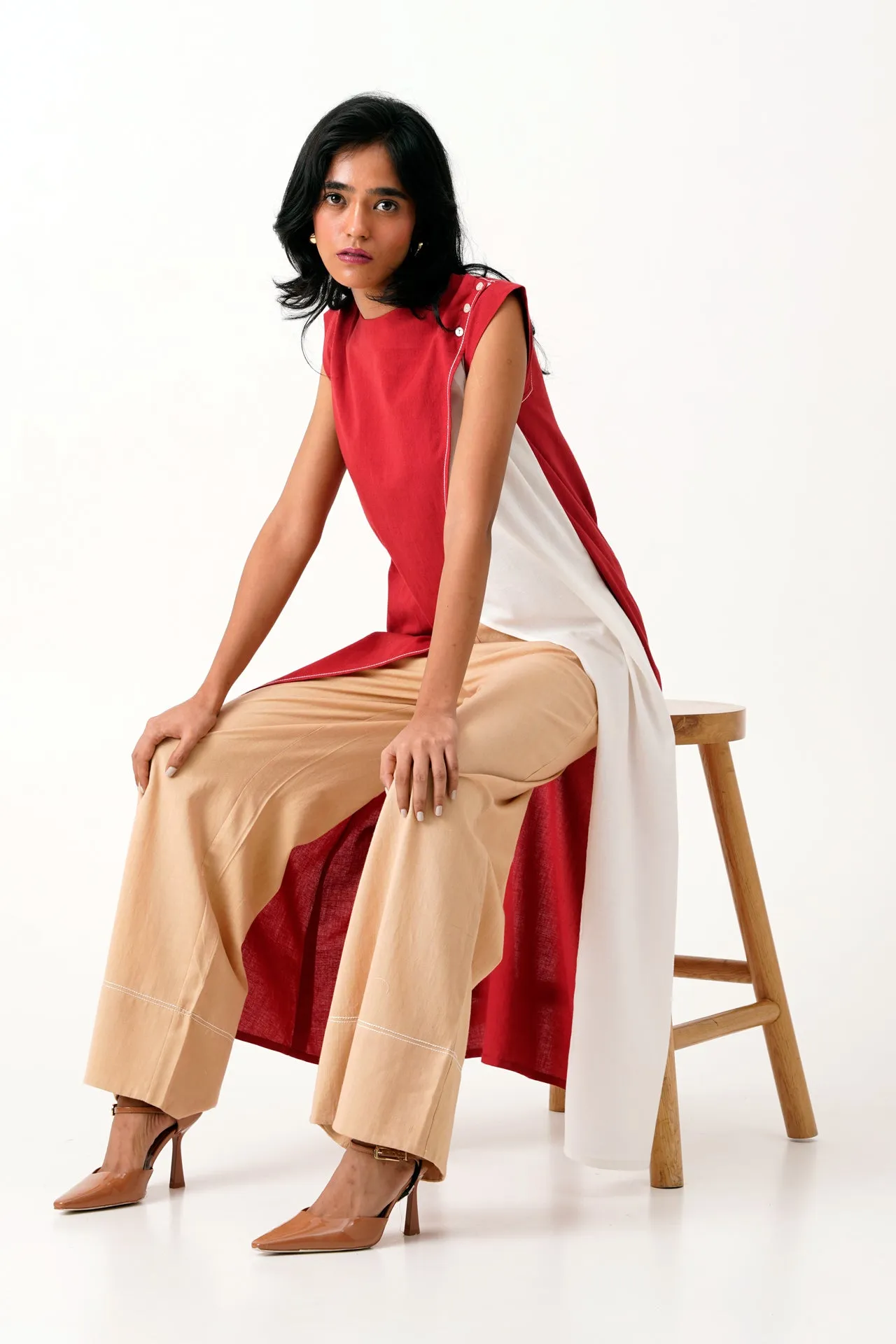 Jordan - Overlap Tunic   Pants