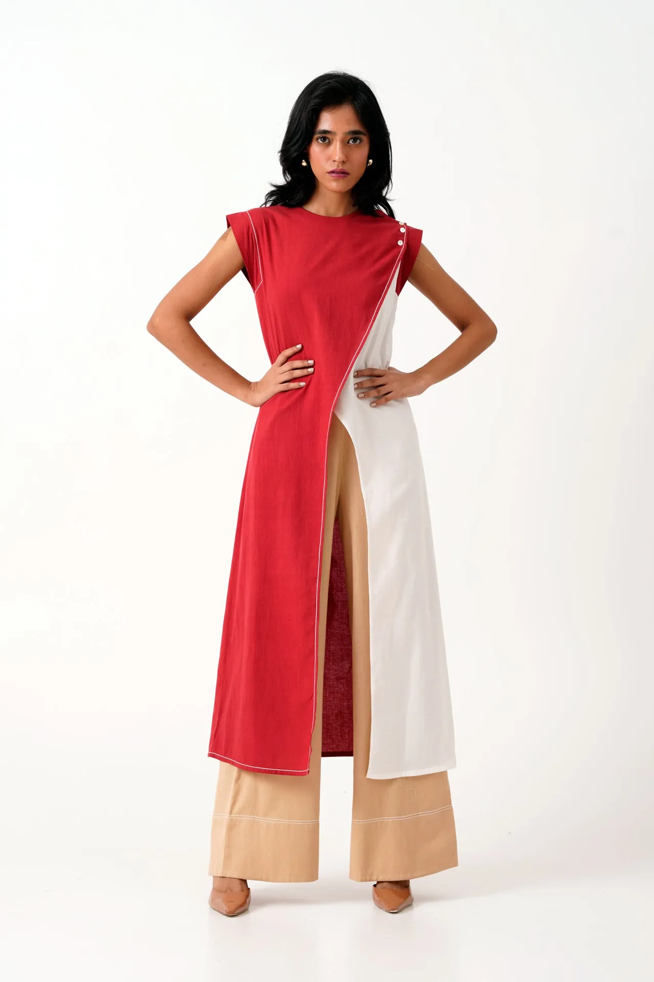 Jordan - Overlap Tunic   Pants