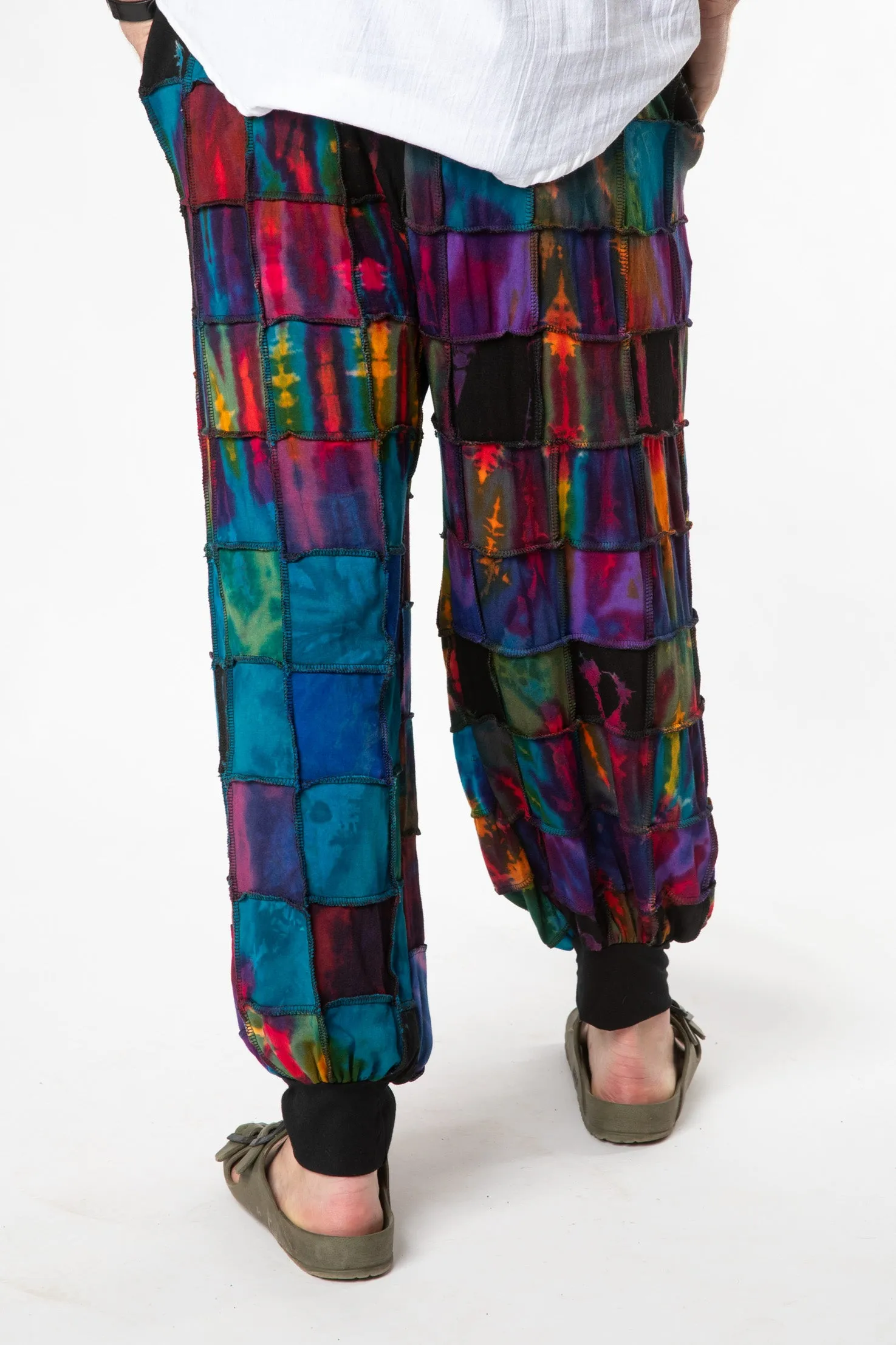 Jum Jum Patchwork Tie Dye Harem Pants