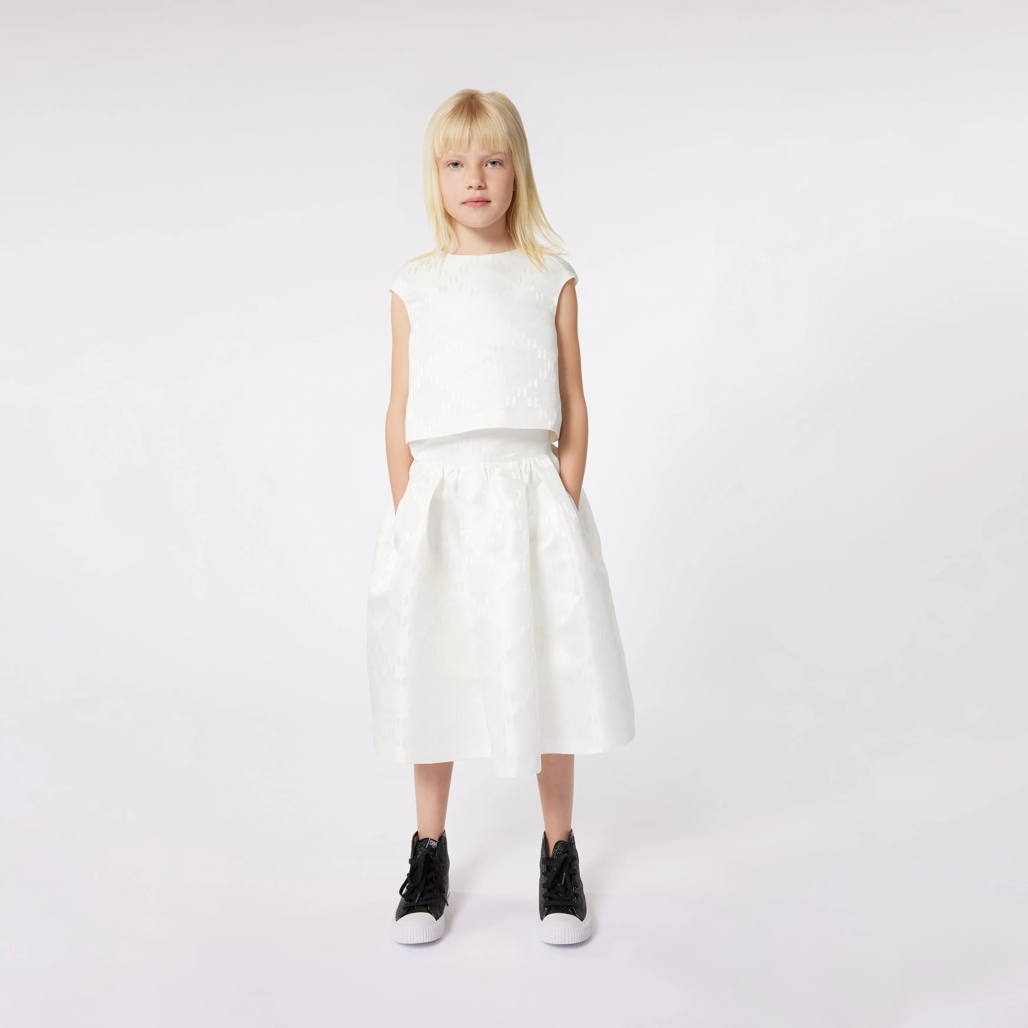 Karl Lagerfeld Ivory Ensemble