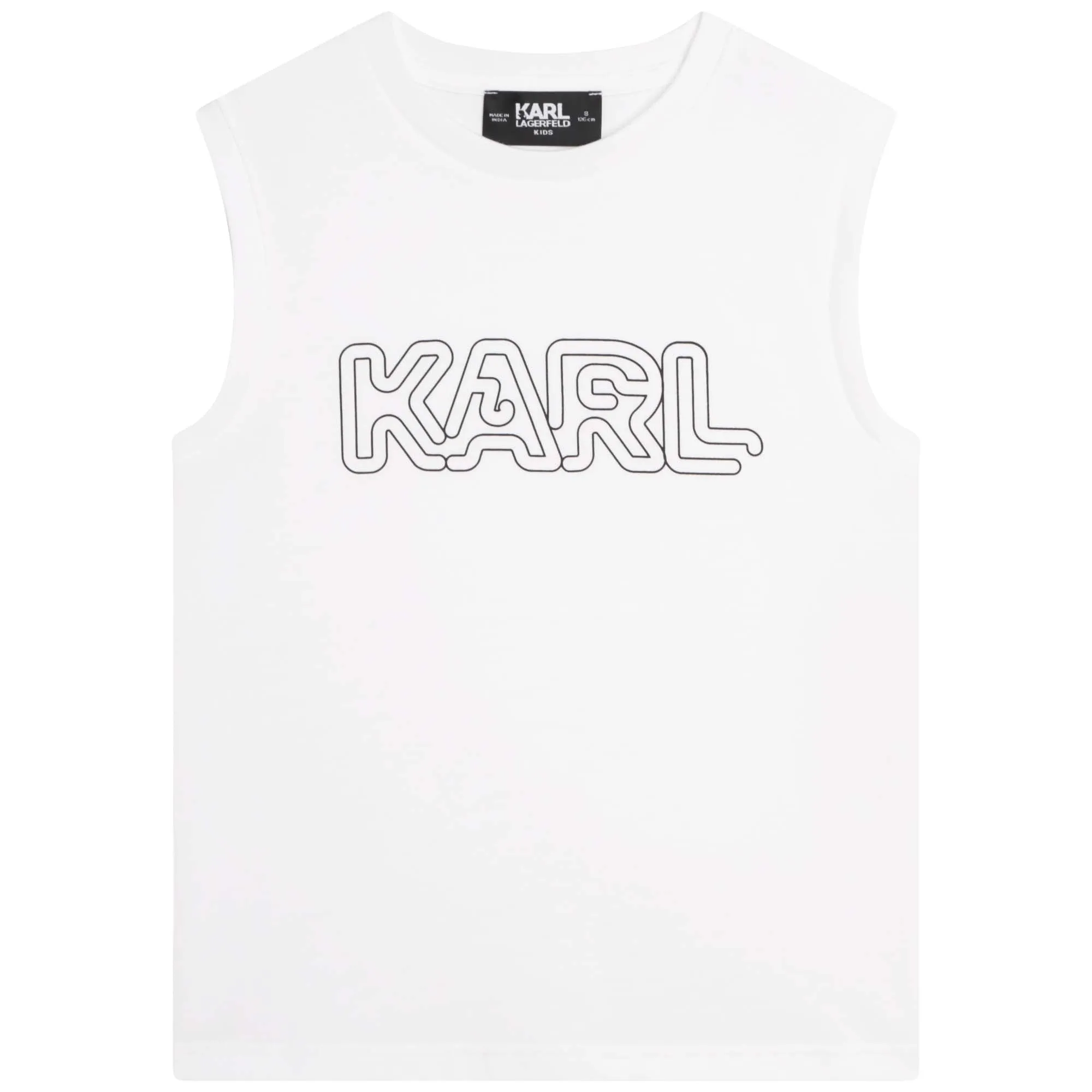 KL White Logo Tank Top