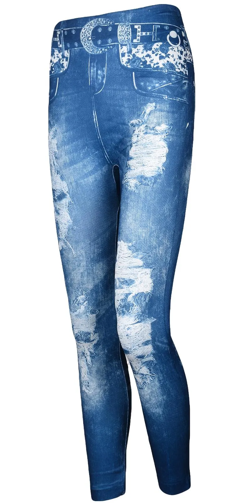 Ladies Printed Leggings - UK 8/10