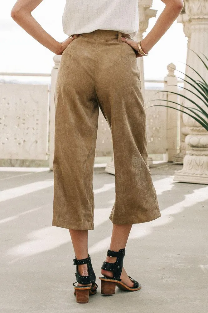 Le Roy Corduroy Pants in Camel