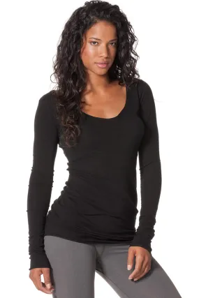 Long Skinny Sexy V Tunic Tee