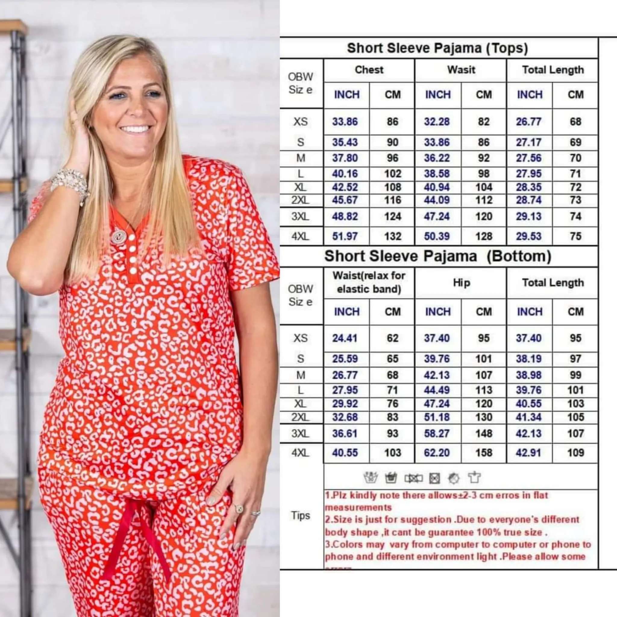 Lounge Pajamas PJs Sets (Short/Long Sleeve & Pants/Joggers)