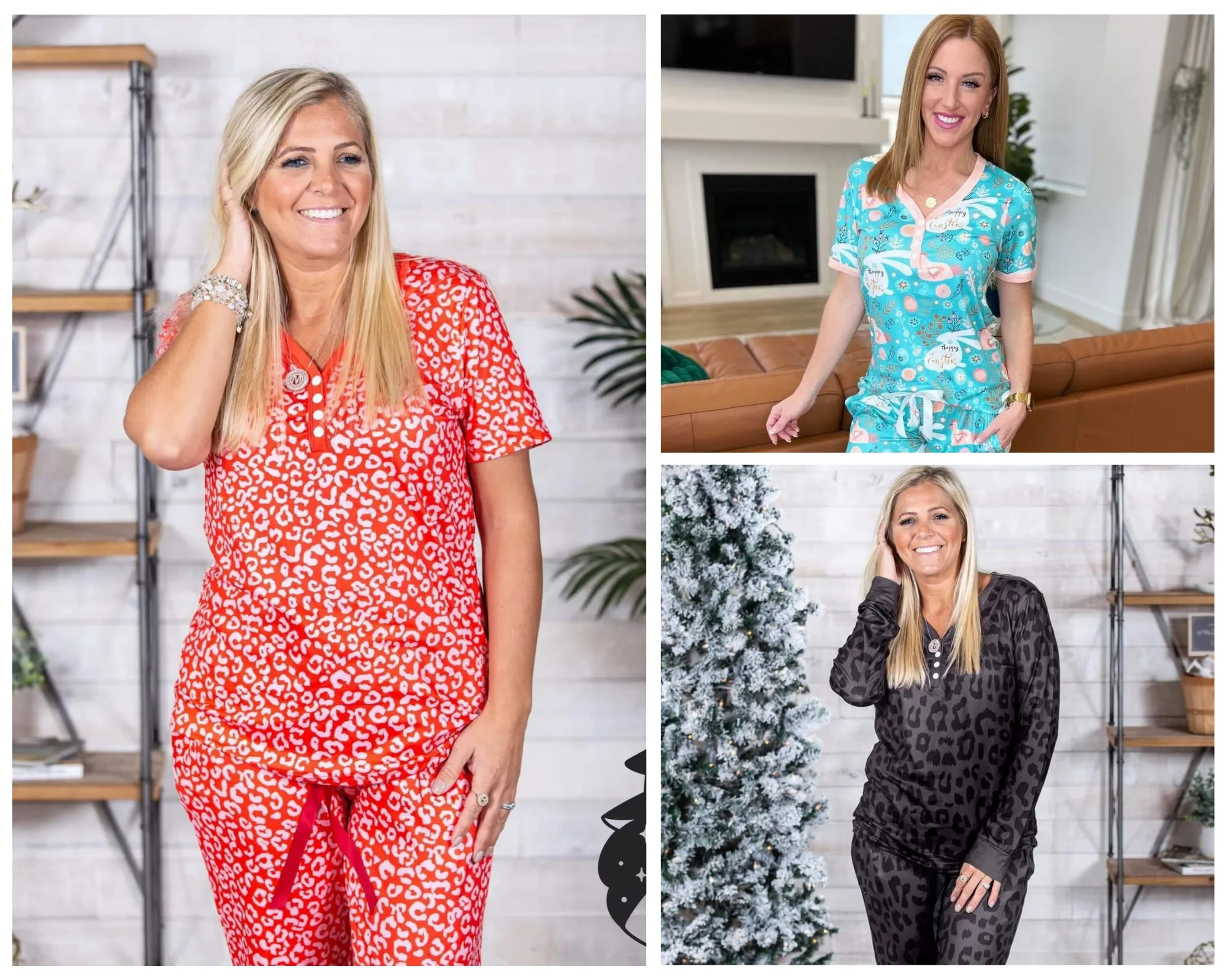 Lounge Pajamas PJs Sets (Short/Long Sleeve & Pants/Joggers)