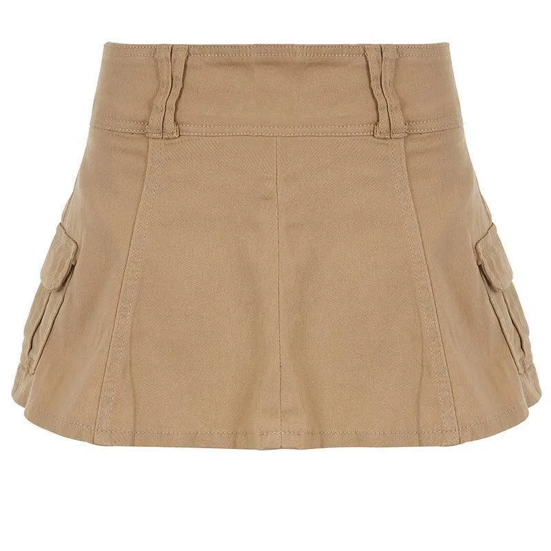 Maeve Solid Mini Skirt