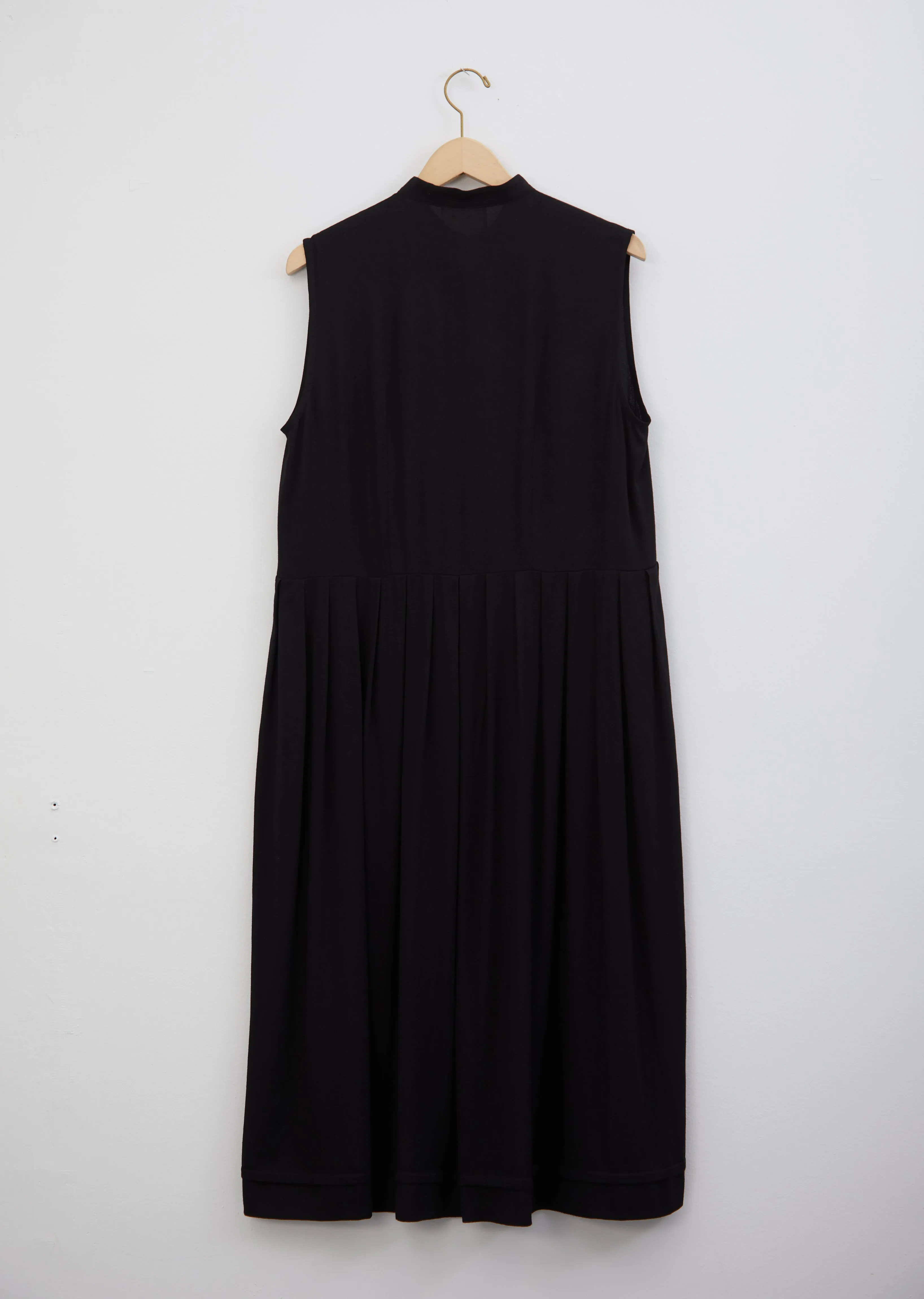 Mandarin Dress — Black