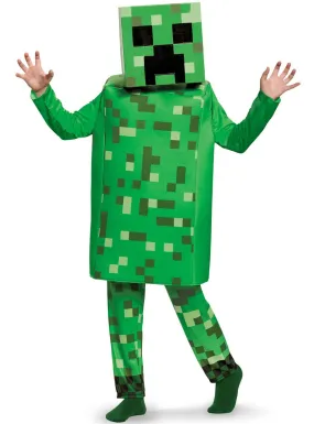 Minecraft Creeper Deluxe Kids Book Week Costume