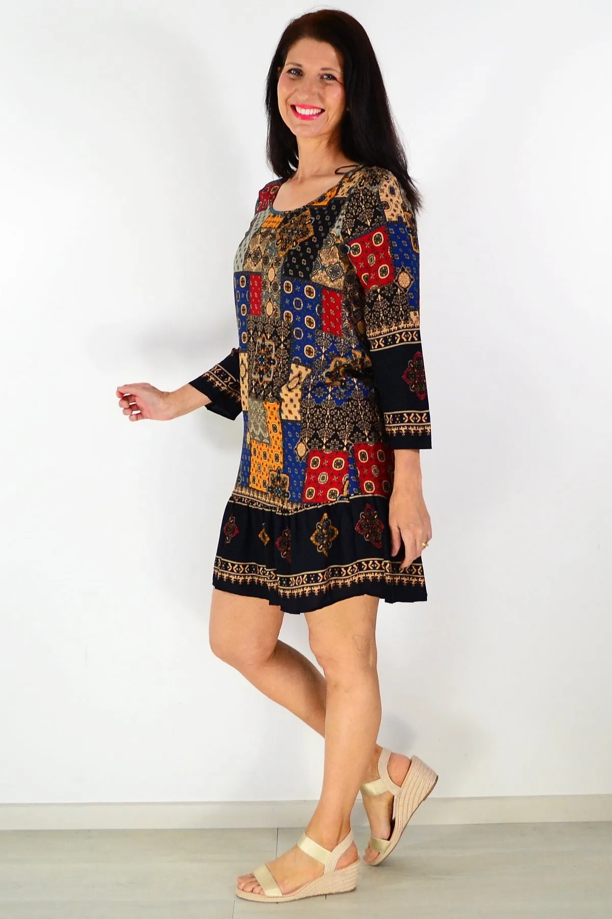 Mosaic Moroccan Tunic Dress