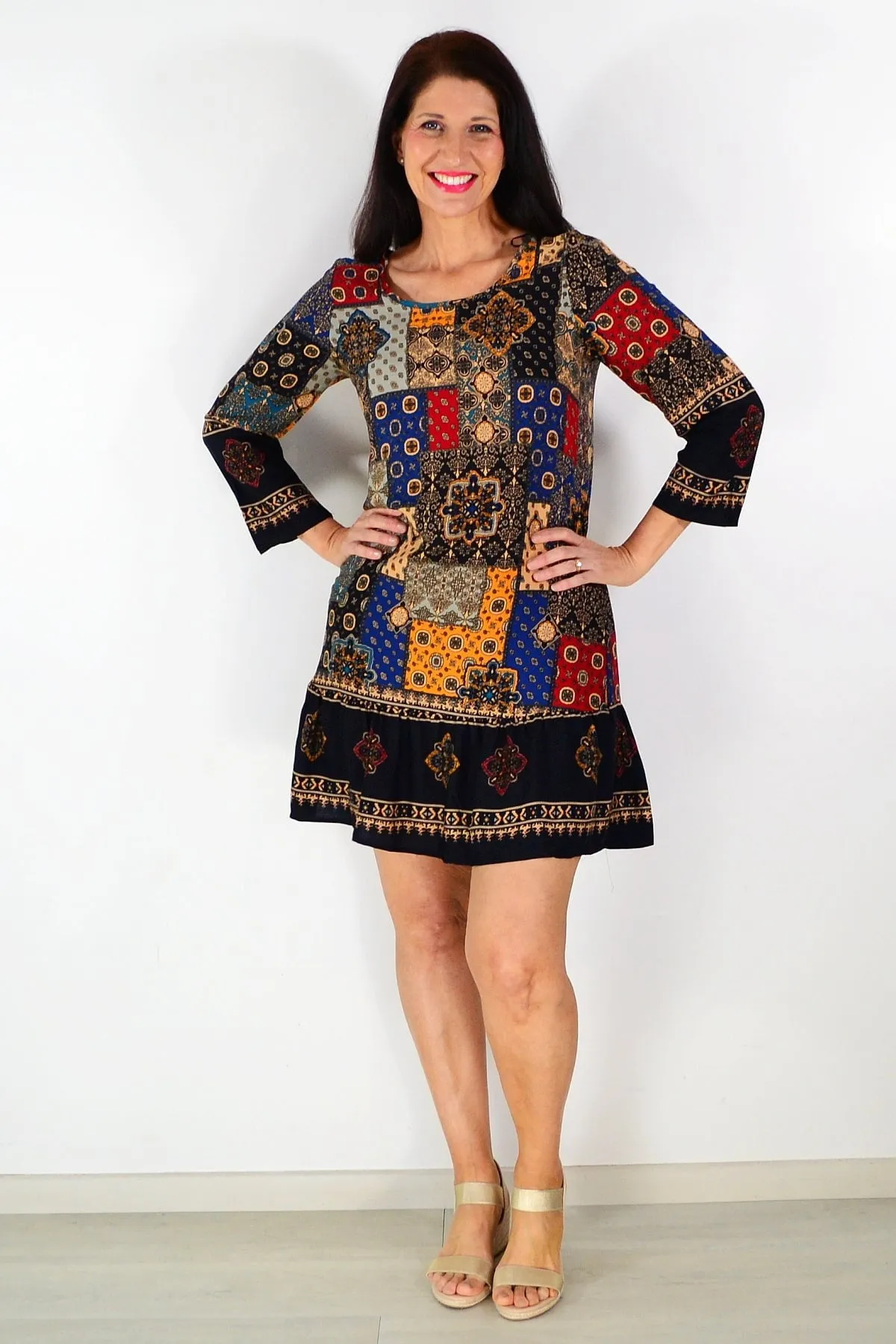 Mosaic Moroccan Tunic Dress