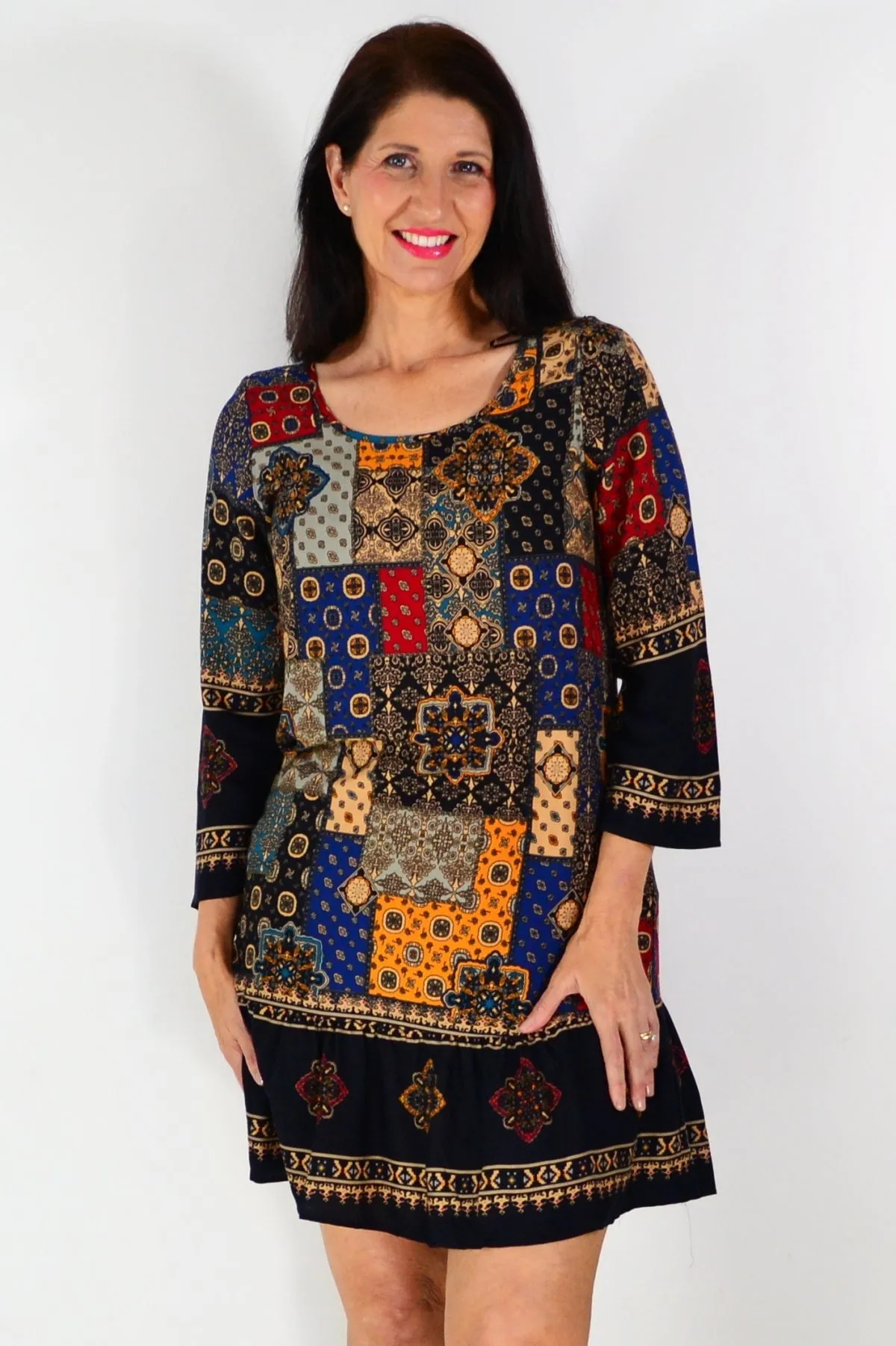 Mosaic Moroccan Tunic Dress