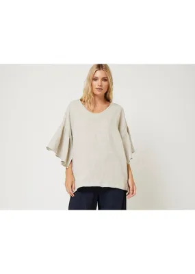 New Years Eve Blouse in Oatmeal