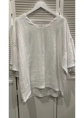 New Years Eve Blouse in White