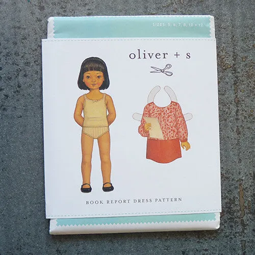 oliver   s Patterns : Book Report Dress