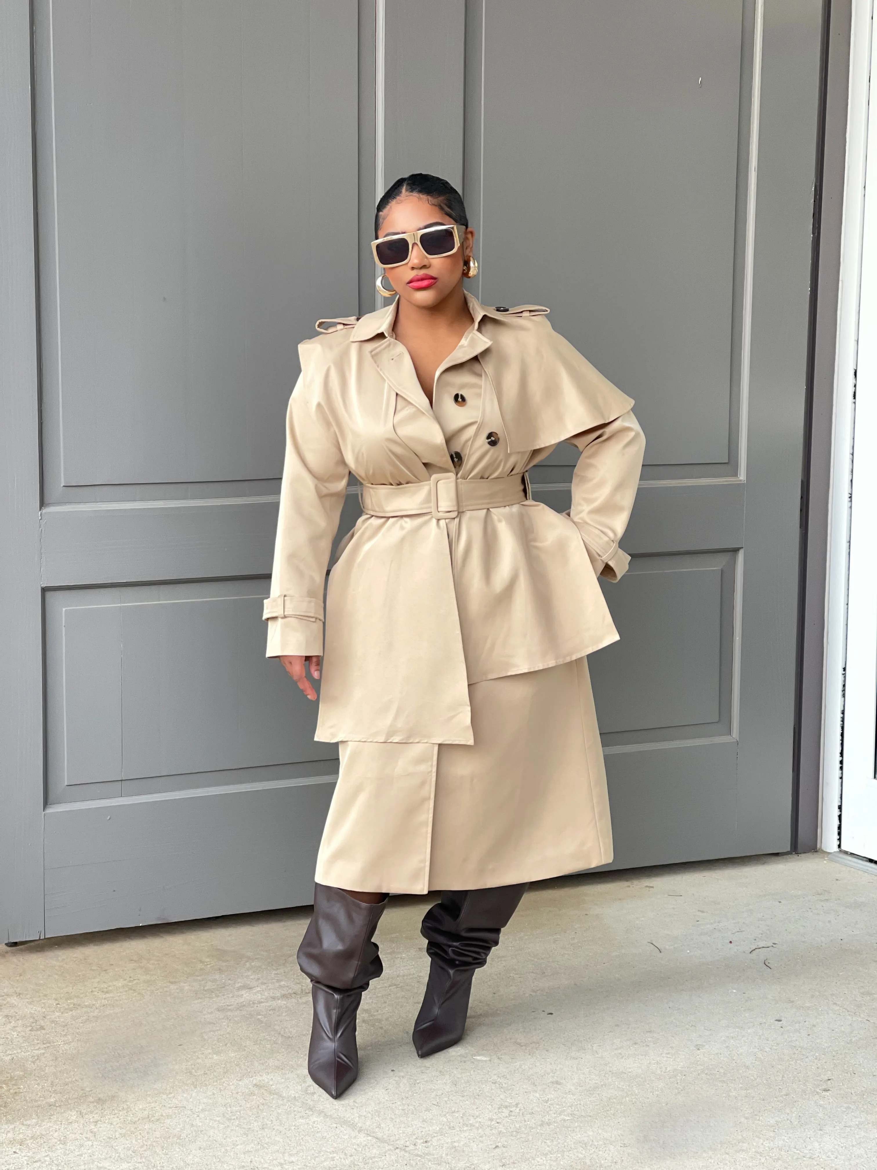 On It Trench Coat