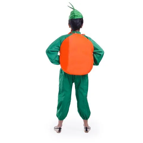 Orange Cutout and Cap without Jumpsuit