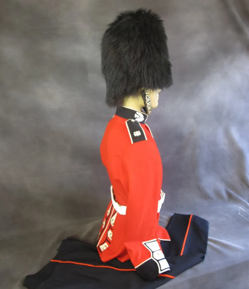 Original British Scots Guard Uniform Set Complete with Bearskin Helmet