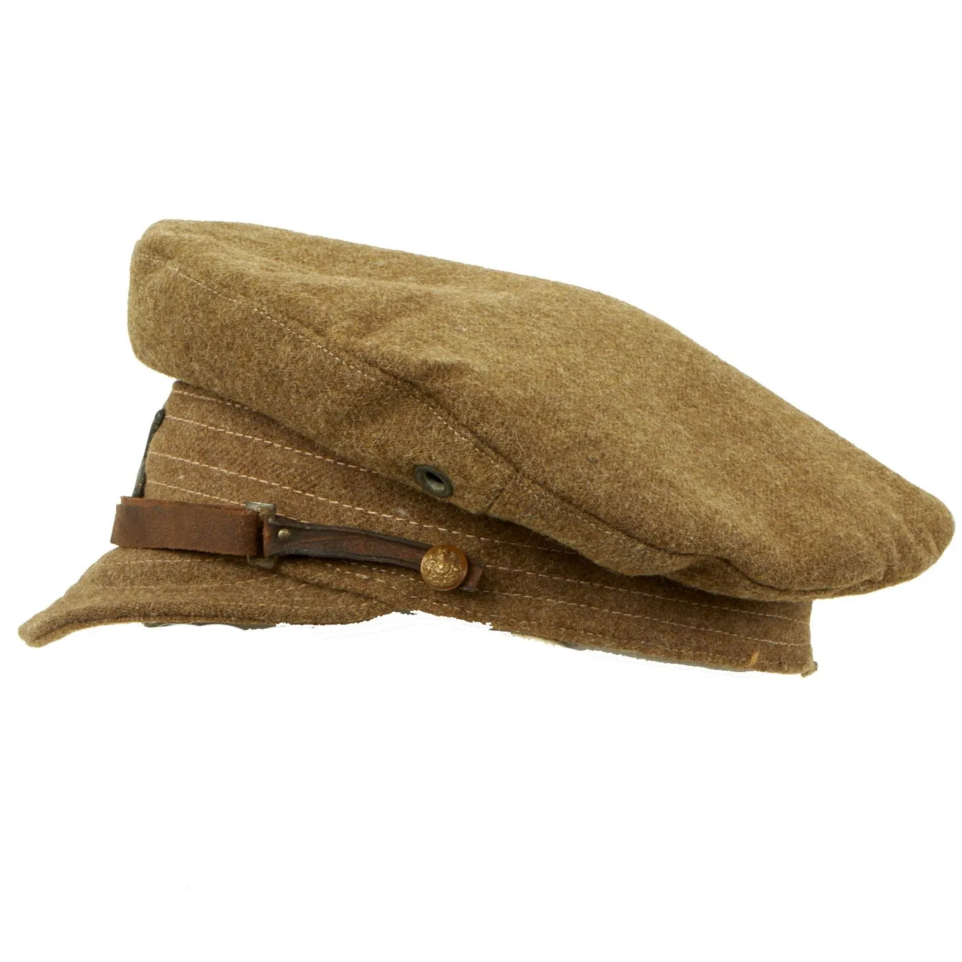 Original British WWI 1917 Dated Trench Cap - Machine Gun Corps - Dated 1917