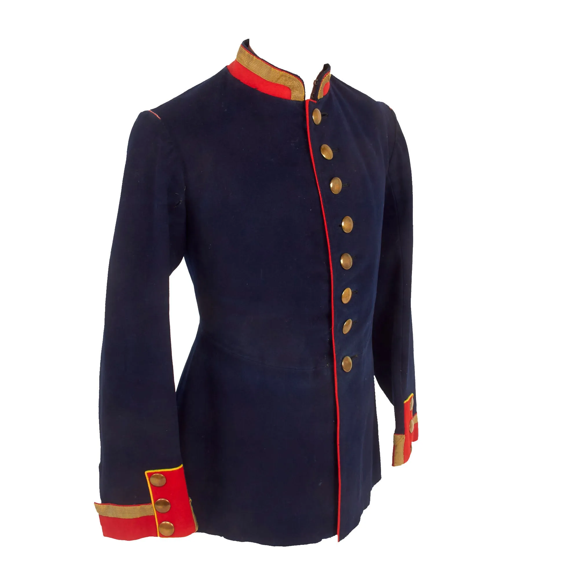 Original Imperial German Pre-WWI Royal Bavarian Chevau-légers Cavalry Waffenrock Tunic