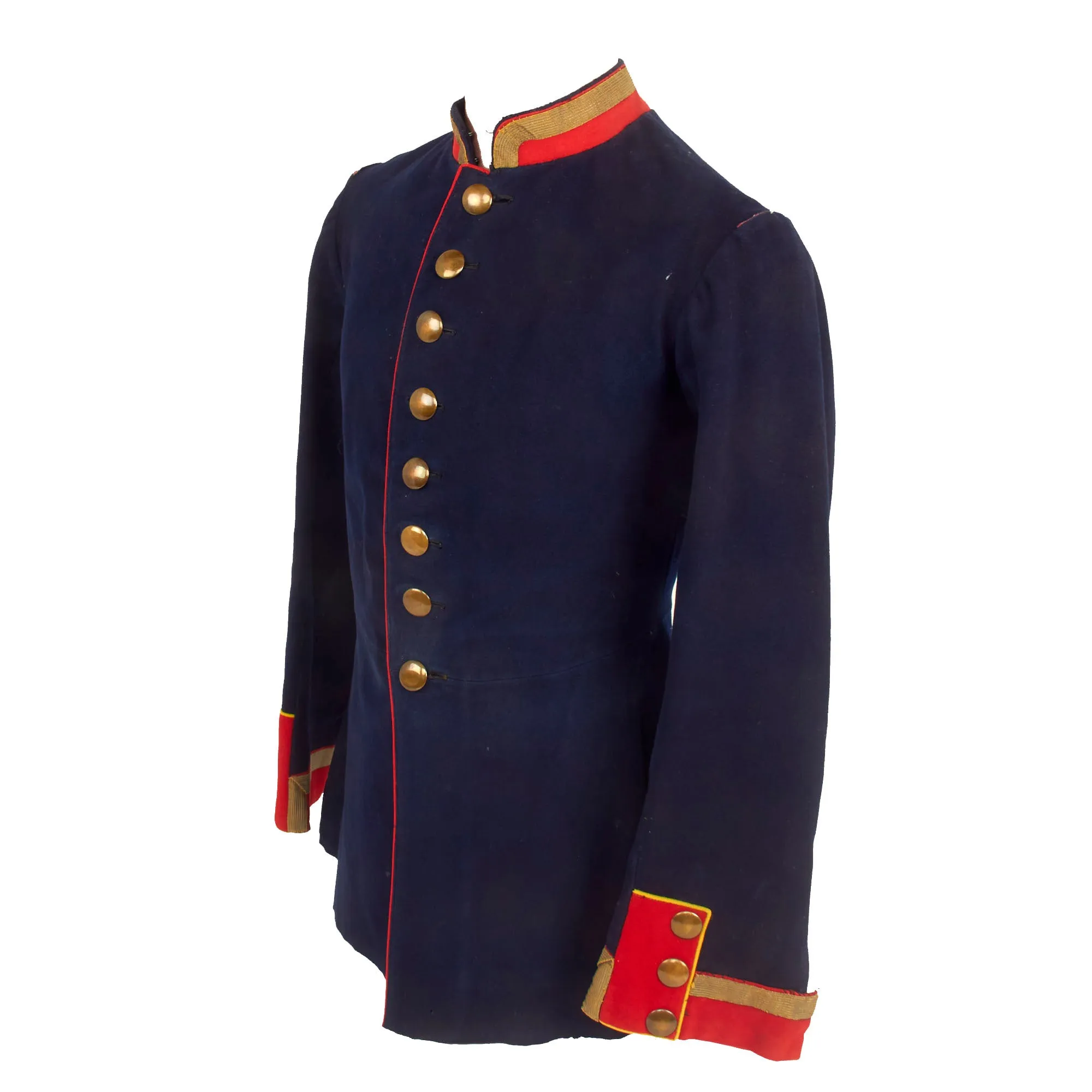 Original Imperial German Pre-WWI Royal Bavarian Chevau-légers Cavalry Waffenrock Tunic