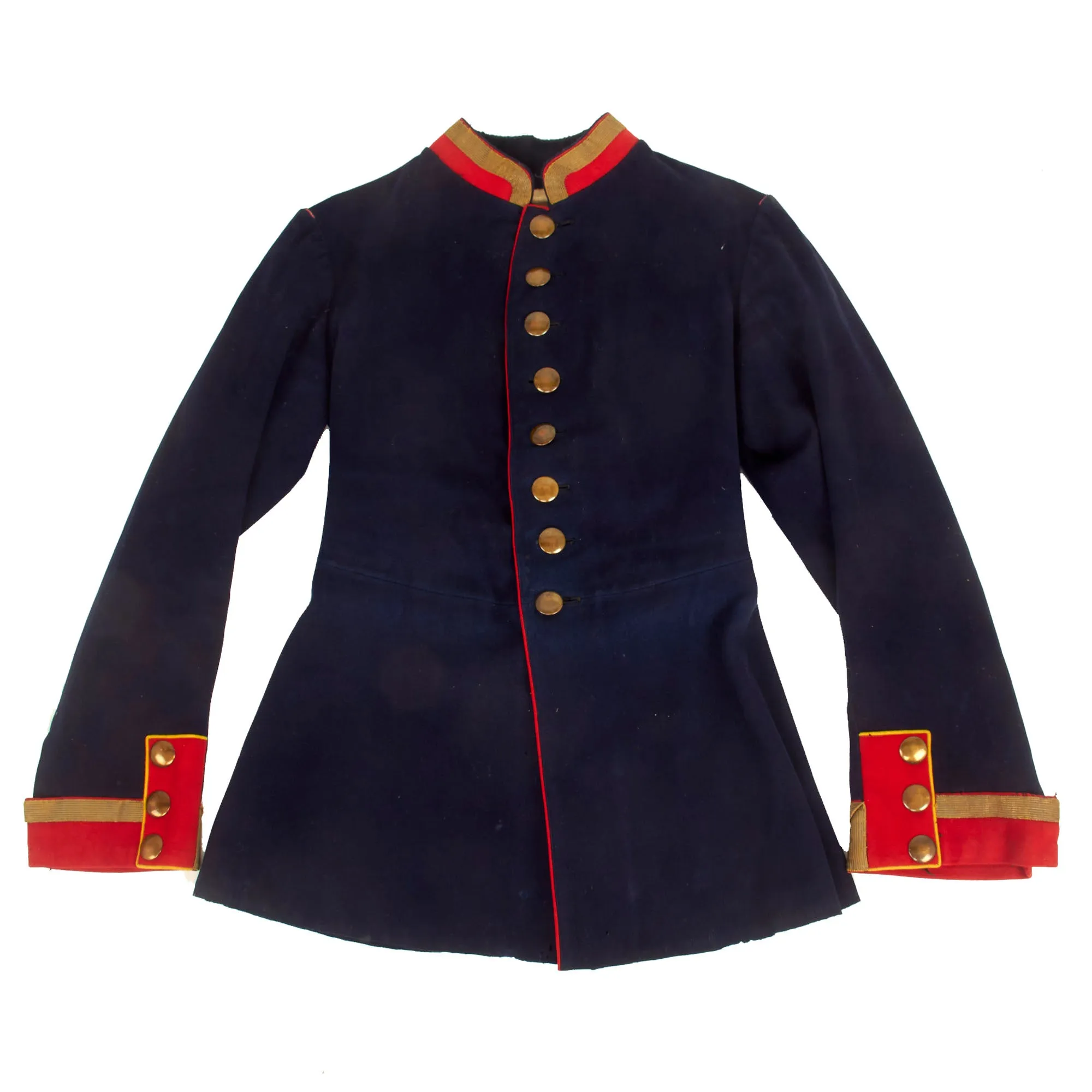 Original Imperial German Pre-WWI Royal Bavarian Chevau-légers Cavalry Waffenrock Tunic