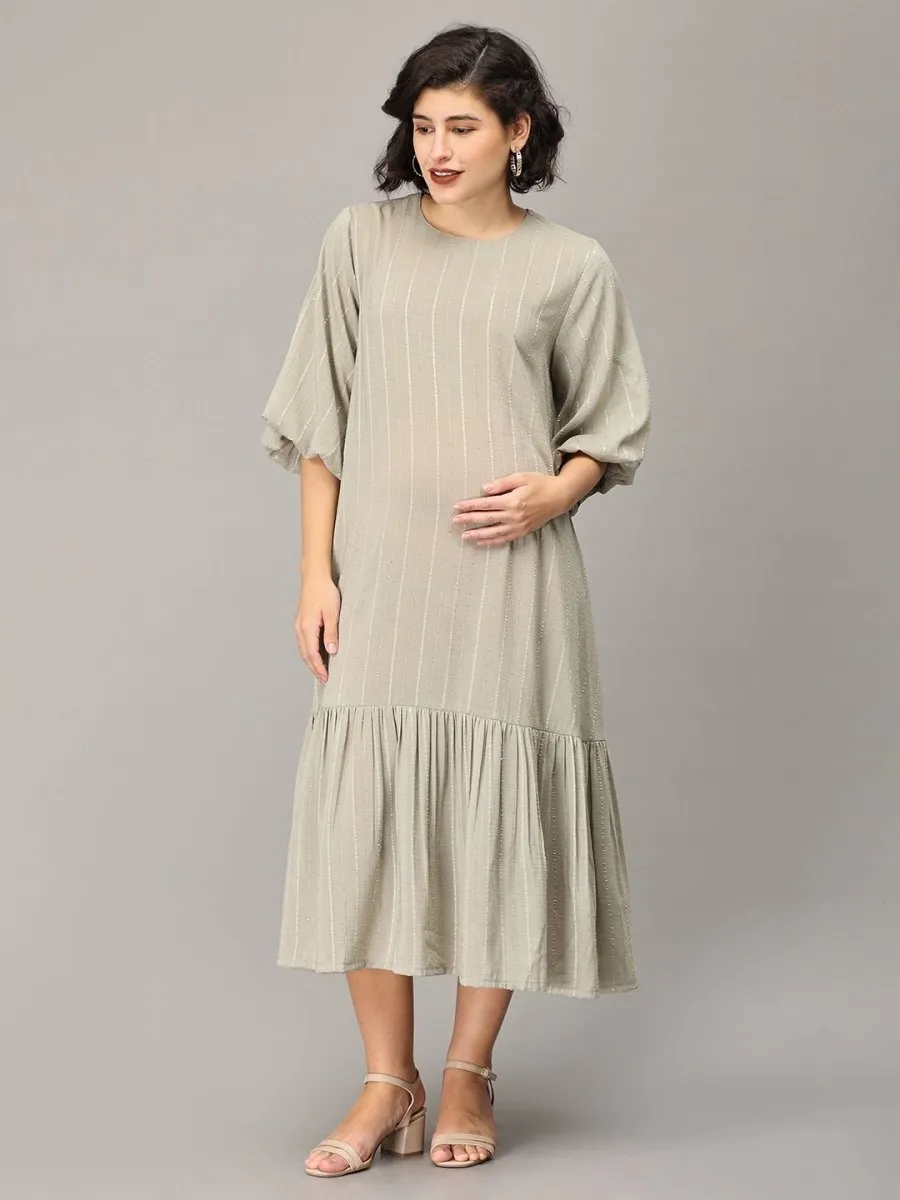 Paparazzi Maternity Oversized Tunic Dress