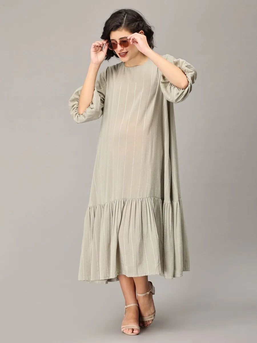 Paparazzi Maternity Oversized Tunic Dress