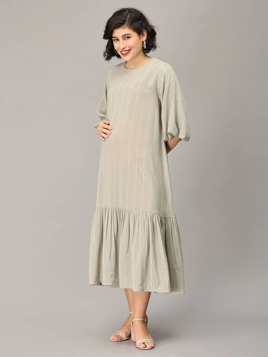 Paparazzi Maternity Oversized Tunic Dress