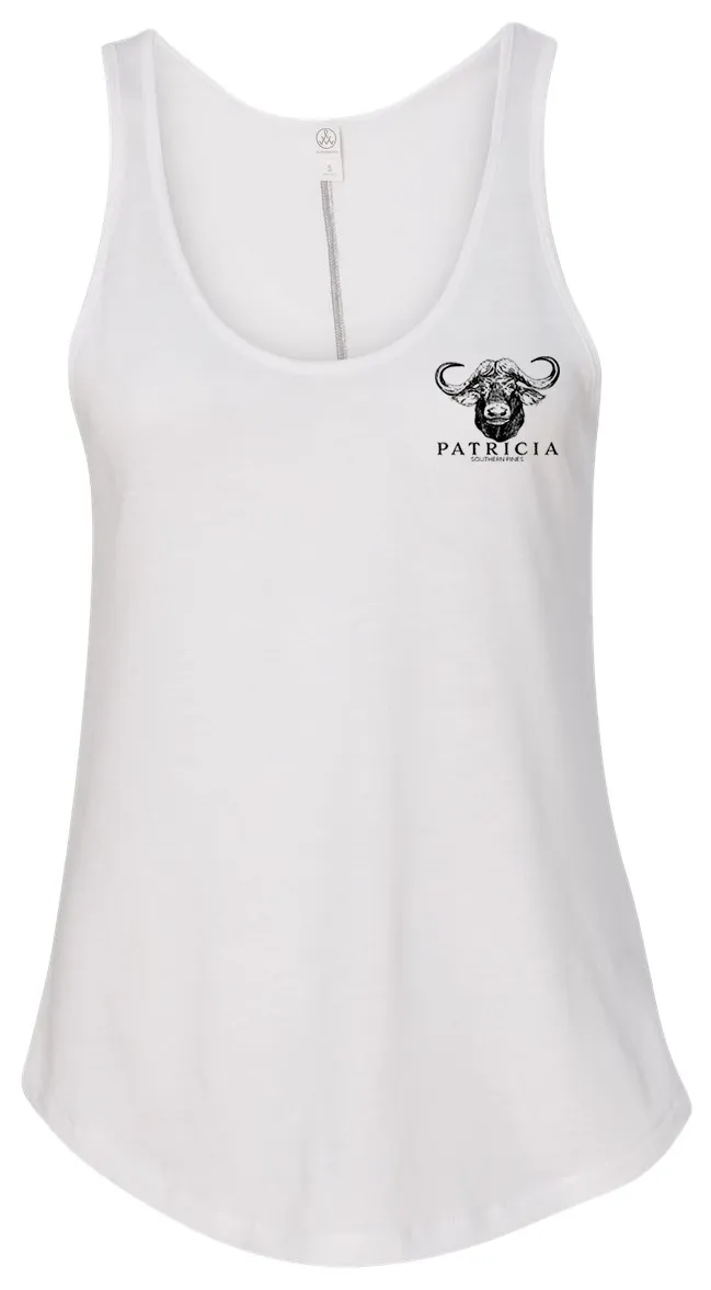 PATRICIA Graphic Tank Top White