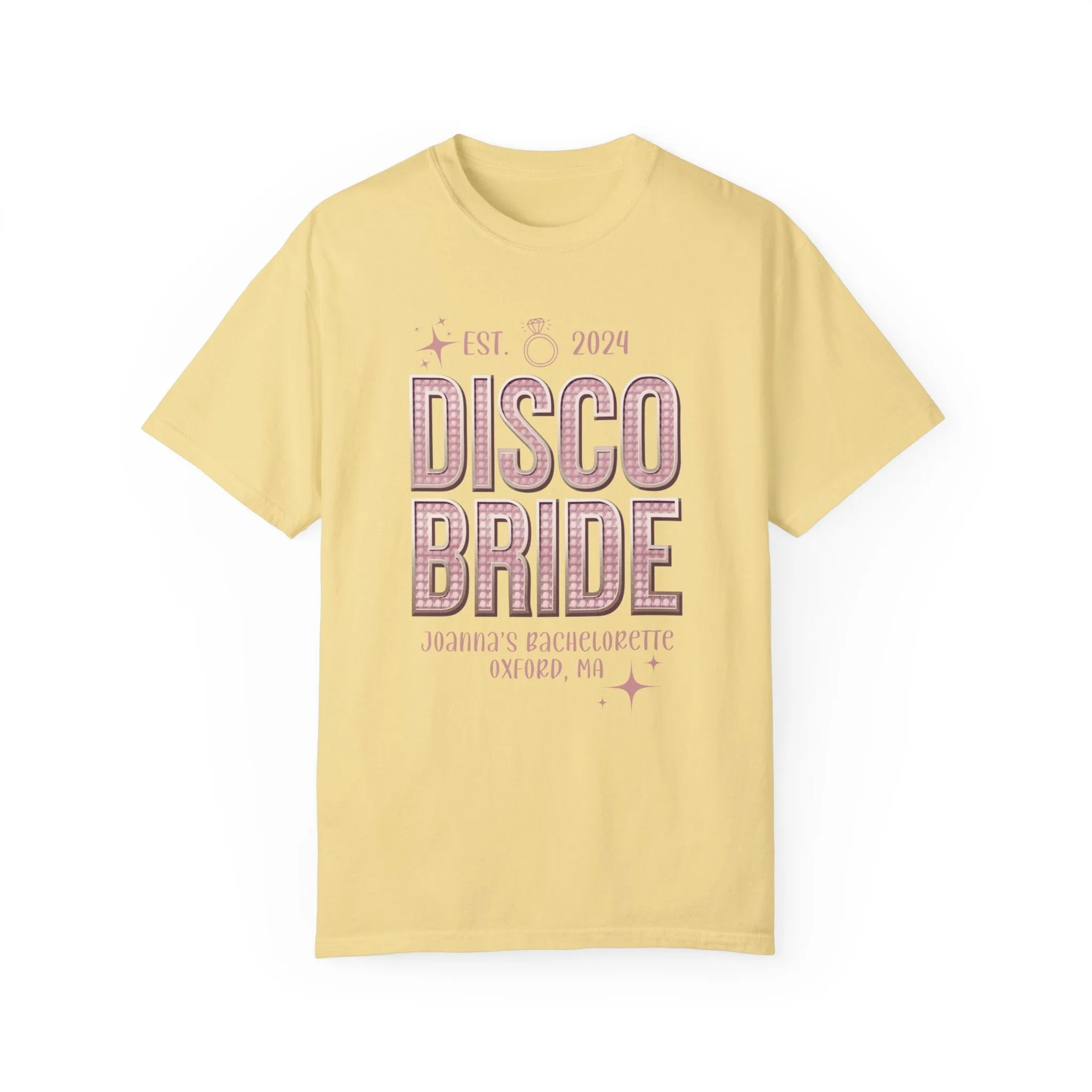 Personalized Disco Bride Shirt