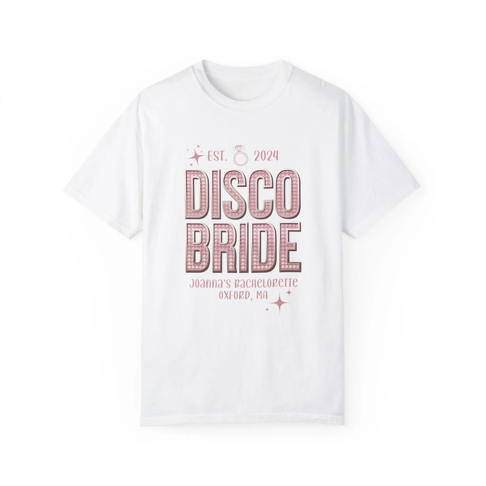 Personalized Disco Bride Shirt