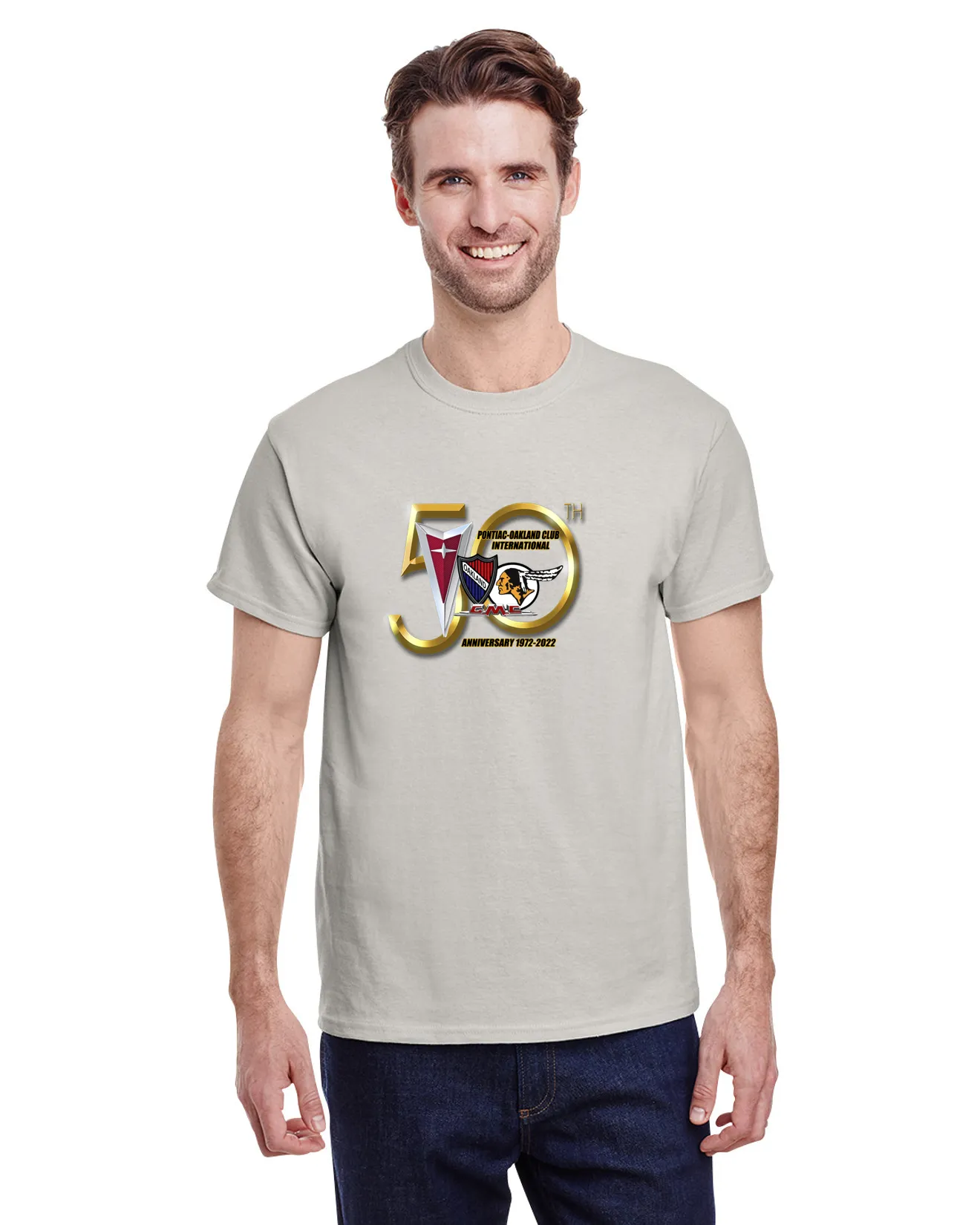 POCI Pontiac Oakland Club 50th Anniversary T-Shirt