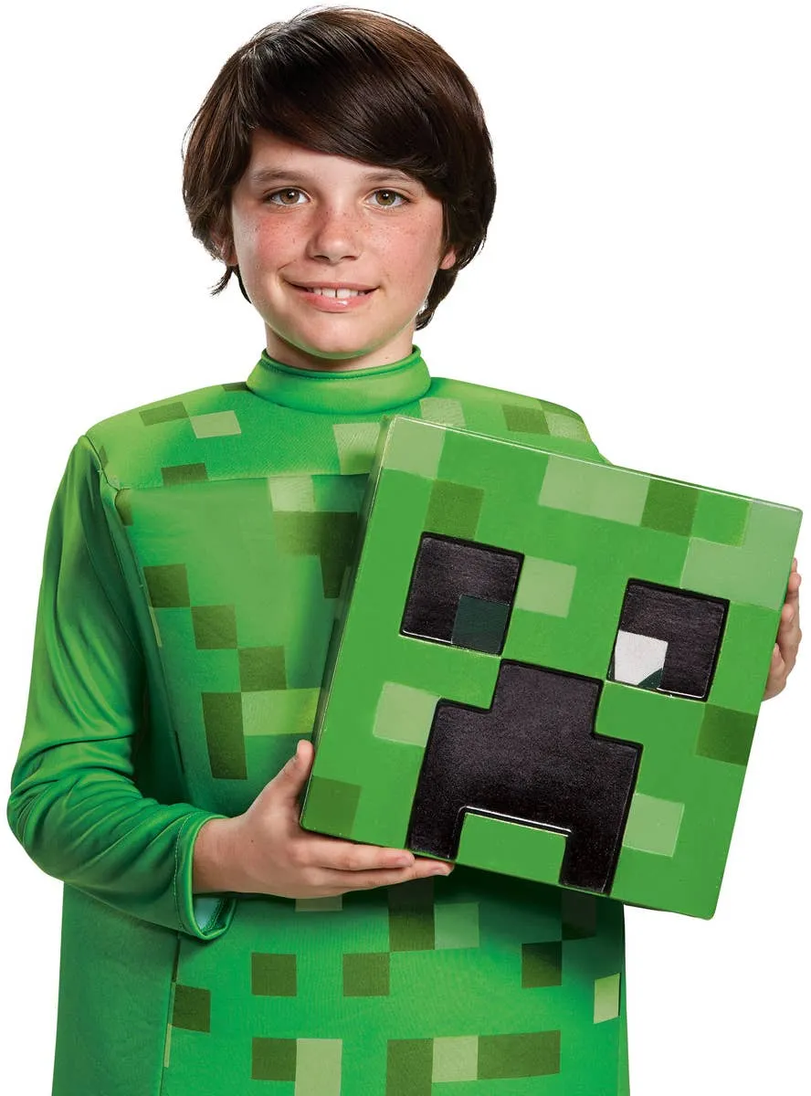 Prestige Green Minecraft Creeper Boys Book Week Costume