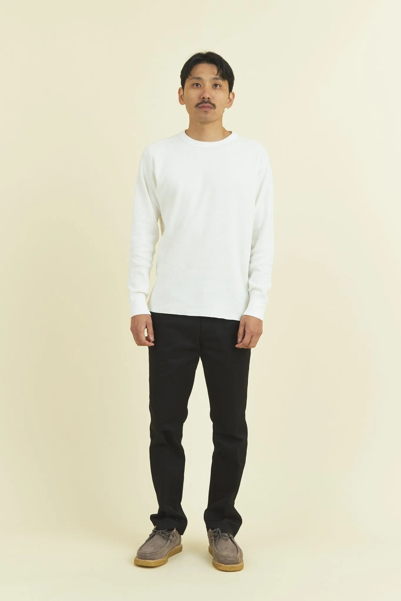 Rats Honeycomb Thermal Long Sleeve - White