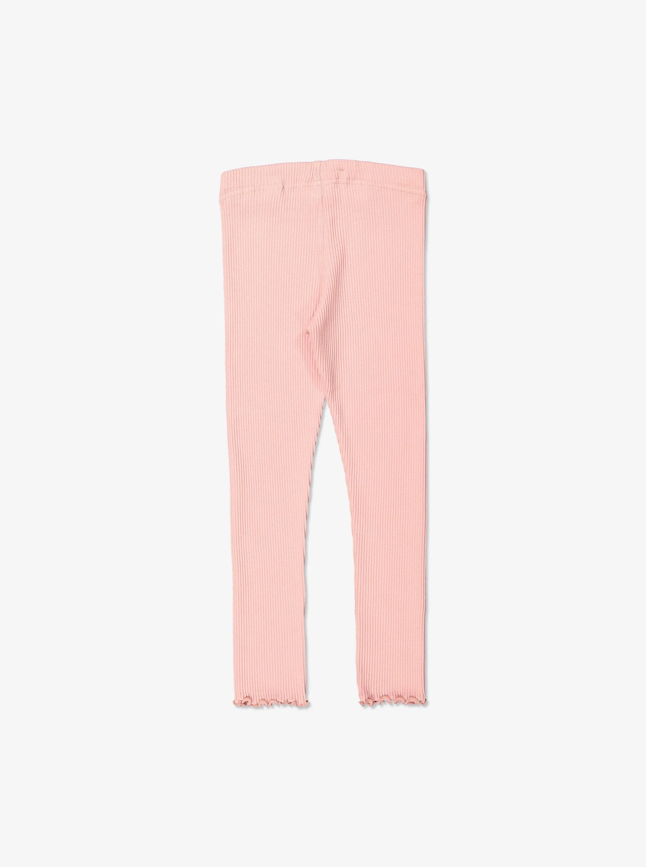 Rib Knit Kids Leggings