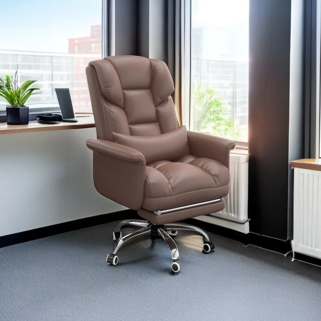 Rotating Office Chair with Cushion and Adjustable Height for Office and Home BGY-1073