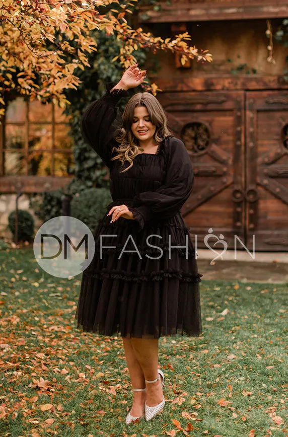 Sasha Black Dress - DM Exclusive - Maternity Friendly