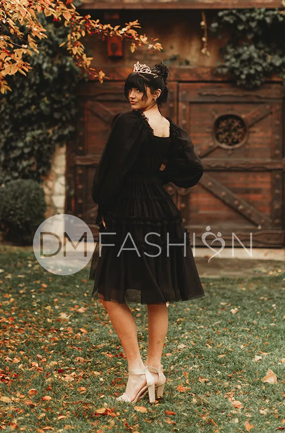 Sasha Black Dress - DM Exclusive - Maternity Friendly