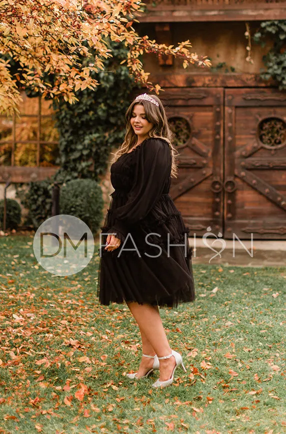 Sasha Black Dress - DM Exclusive - Maternity Friendly