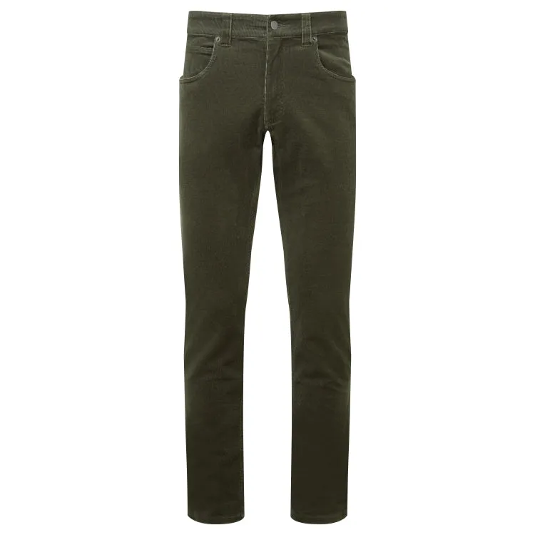 Schoffel Camden Cord Trousers - Forest